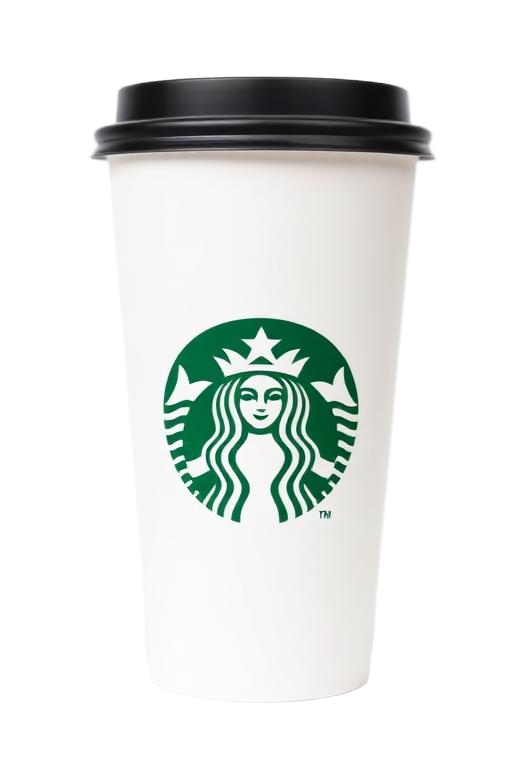 Starbucks Grande size cup of hot americano coffee